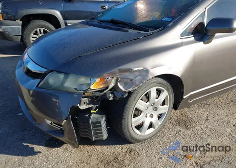 2010 Honda Civic Lx from USA, damaged, VIN 19XFA1F56AE030693